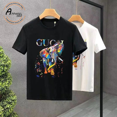 Gucci Half Sleeves T-shirts in Black