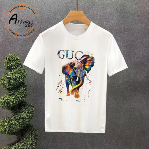 Gucci Half Sleeves T-Shirts in White